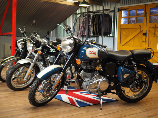 royal enfield second hand showroom